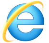 logotipo do internet explorer