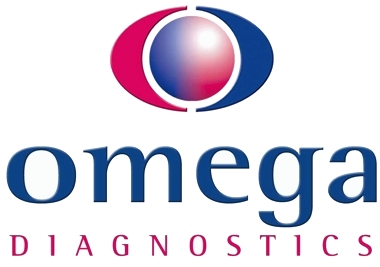 logomarca laboratorio analises omega
