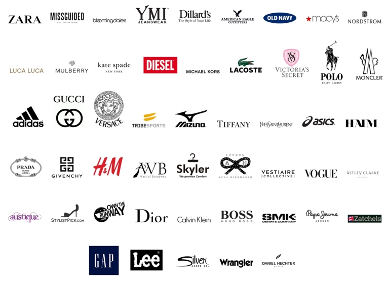 logomarca logotipo loja moda shopping marca roupa sapato fashion