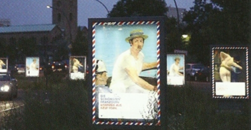cartaz de propaganda e marketing cultural