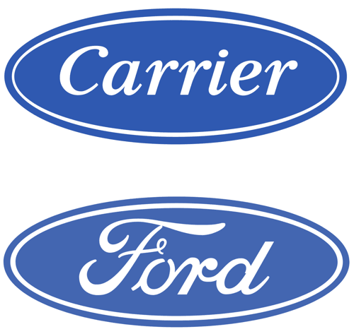logomarca carrier ford igual