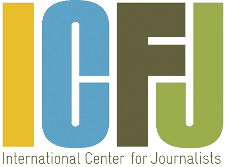 logomarca icfj jornalista