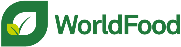 logotipo alimentos world food