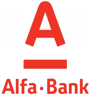 logotipo banco alfa bank
