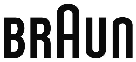 logotipo braun produtos consumo