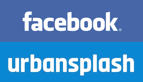 logotipo facebook urbansplash