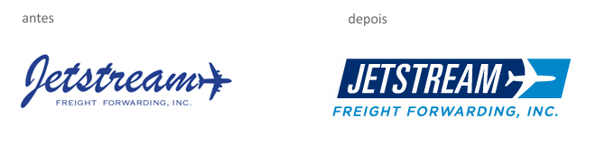 logotipo jetstream transportes