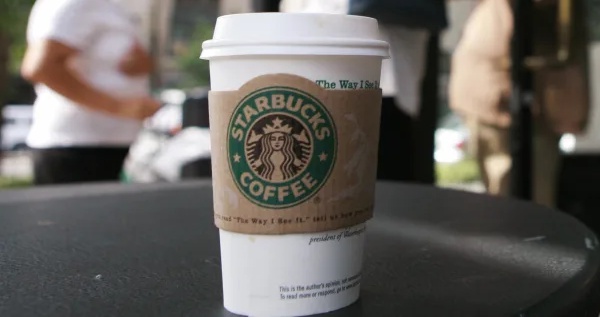 logotipo starbucks copo cafe