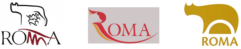 logotipos de roma