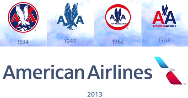 novo logotipo american airlines