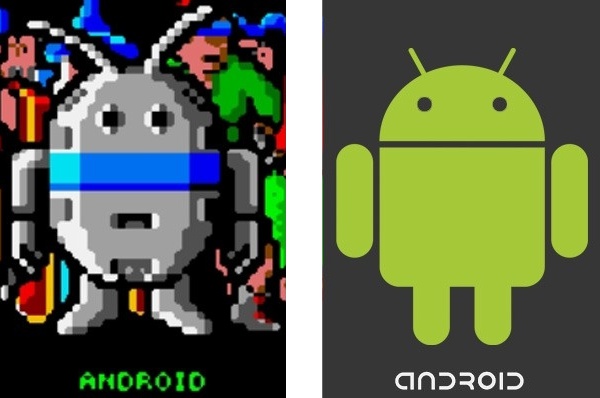 simbolo robo android logotipo