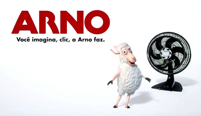 anuncio propaganda marca nome arno ventilados eletrodomestico