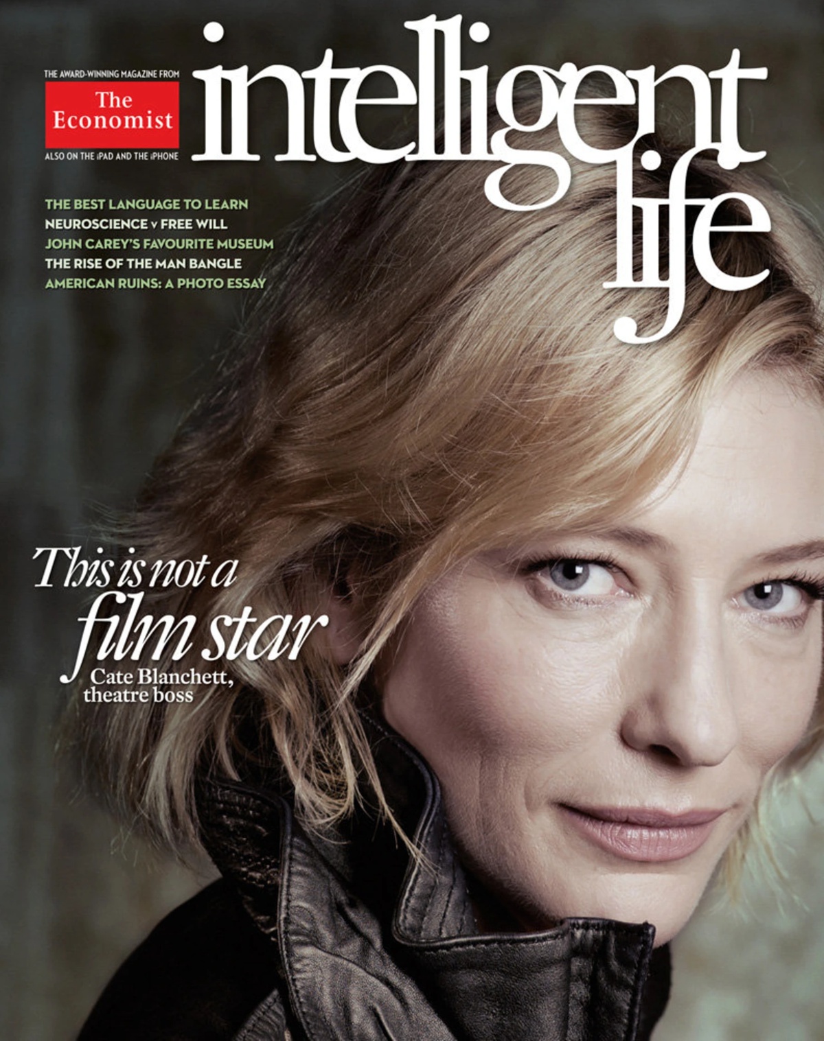 capa revista intelligent life the economist nome fantasia logotipo