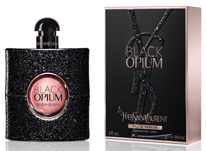 embalagem perfume Yves Saint Laurent Black Opium