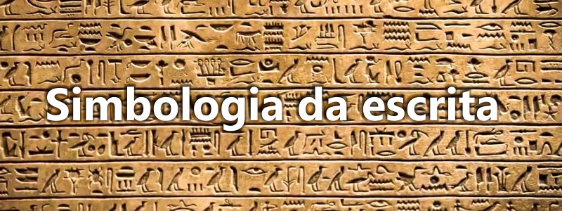simbologia da escrita
