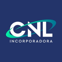 logo construtora cnl engenharia construção civil vetor