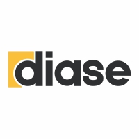 logo construtora diase engenharia construção civil vetor