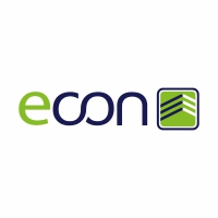 logo construtora econ engenharia construção civil vetor