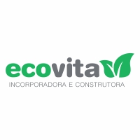 logo construtora ecovita engenharia construção civil vetor