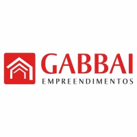 logo construtora gabbai engenharia construção civil vetor