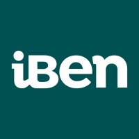 logo construtora iben engenharia construção civil vetor