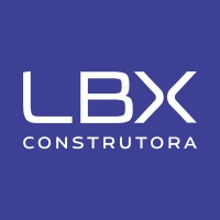 logo construtora lbx engenharia construção civil vetor