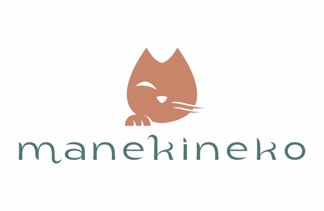 logo restaurante manekineko download vetor