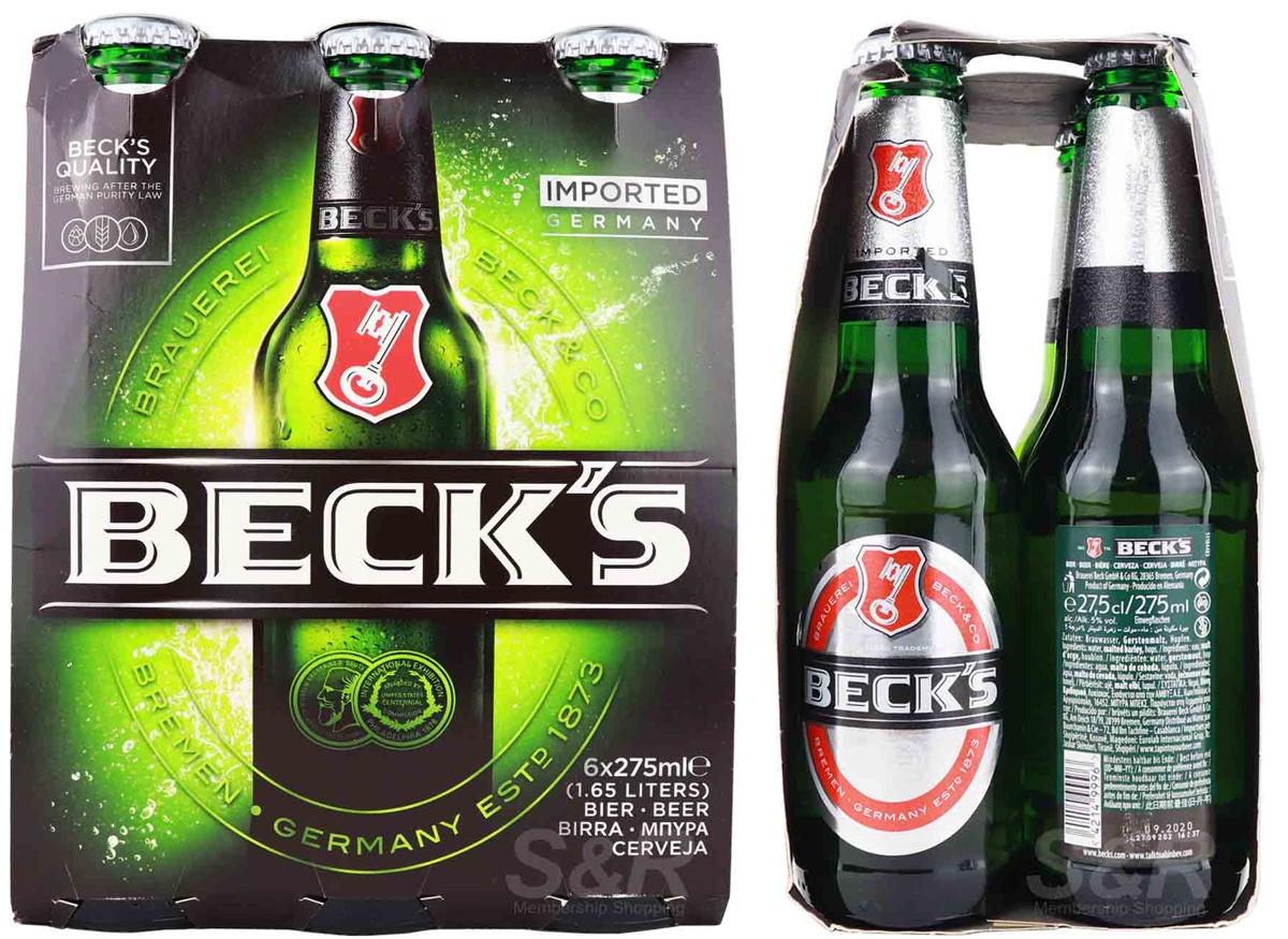 logo rotulo cerveja nome fantasia marca becks alemanha