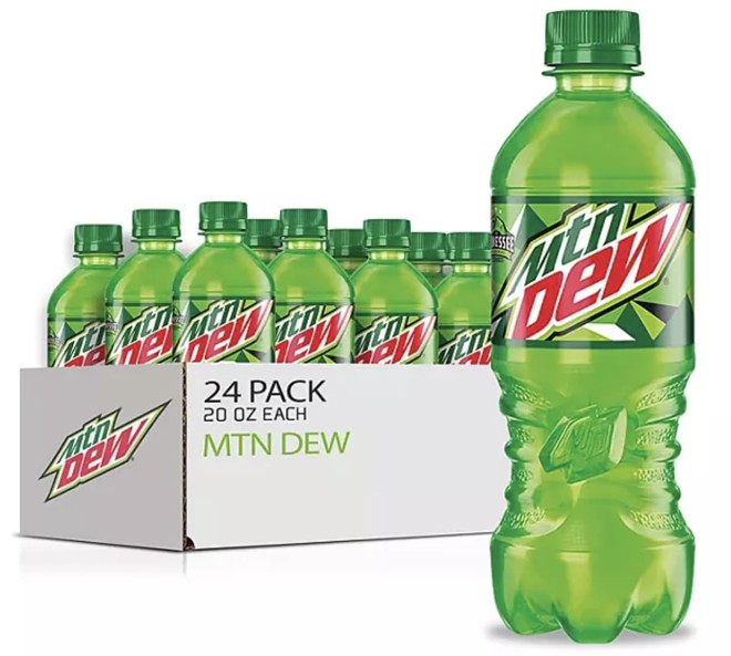 logo rotulo mountain dew Mtn dew refrigerante citrico pepsico