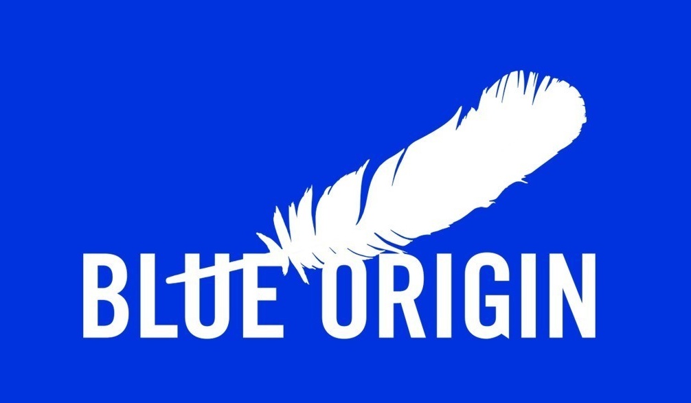 logotipo blue origin empresa espacial satelite foguete