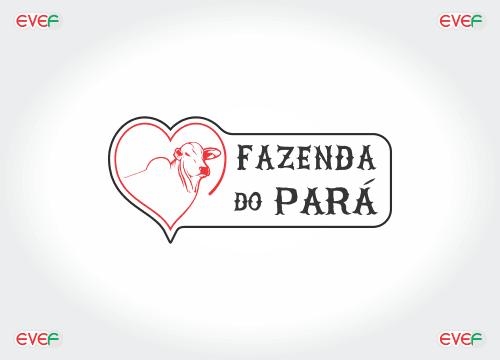 logotipo fazenda criacao gado pecuaria desenho simbolo boi