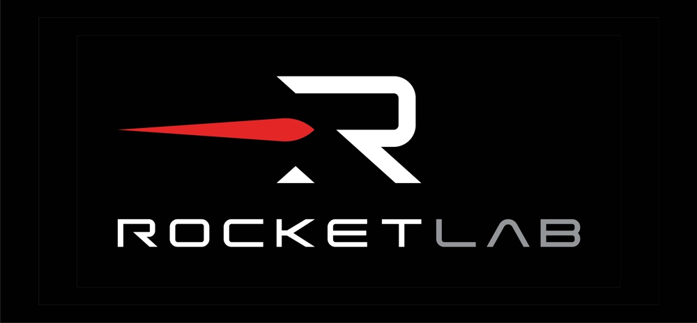 logotipo rocket lab empresa espacial satelite foguete