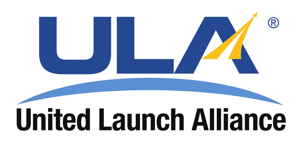 logotipo ula empresa espacial satelite foguete