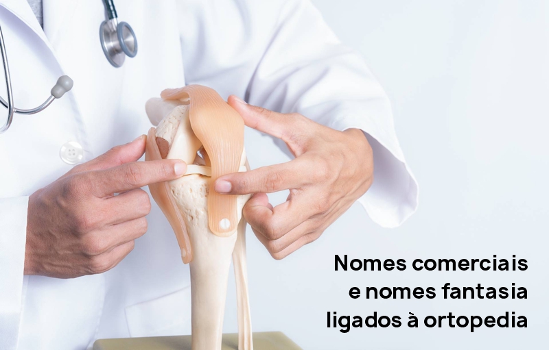 nome de marca fantasia clinica ortopedica produto serviço empresa ortopedia