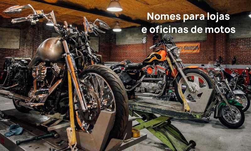 nome fantasia de lojas e oficinas de motos que iniciaram processo de proteção de marca