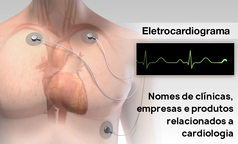 nome fantasia marca clinica empresa exame laboratorio produto eletrocardiograma cardiologia cardio
