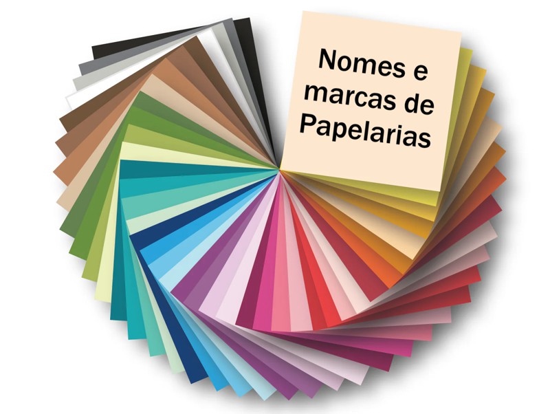 nome fantasia marca de papel papelaria industria comercio bazar