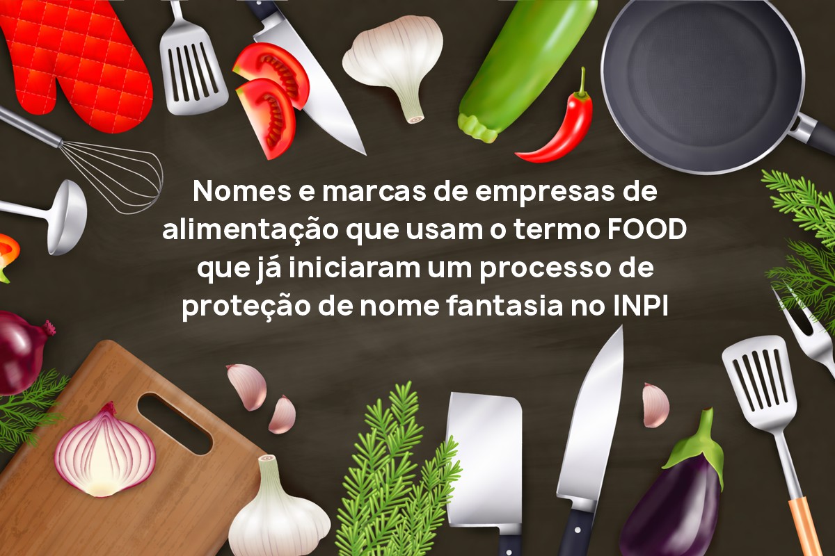 nomes de empresas de alimentação industria distribuição restaurante inpi