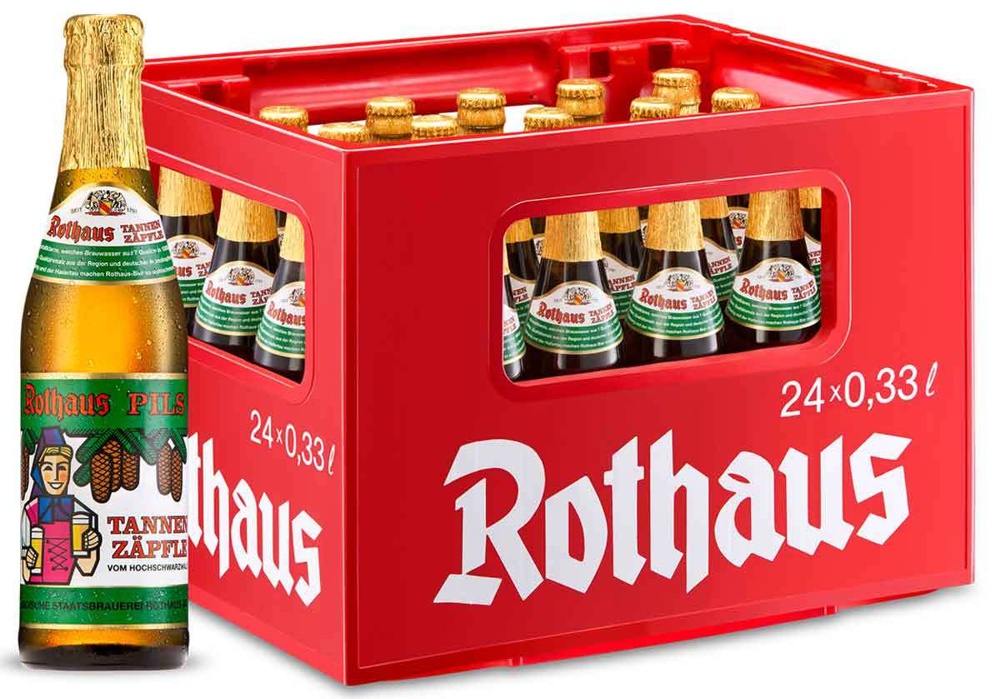 rotulo nome de marca fantasia Rothaus Tannenzapfle