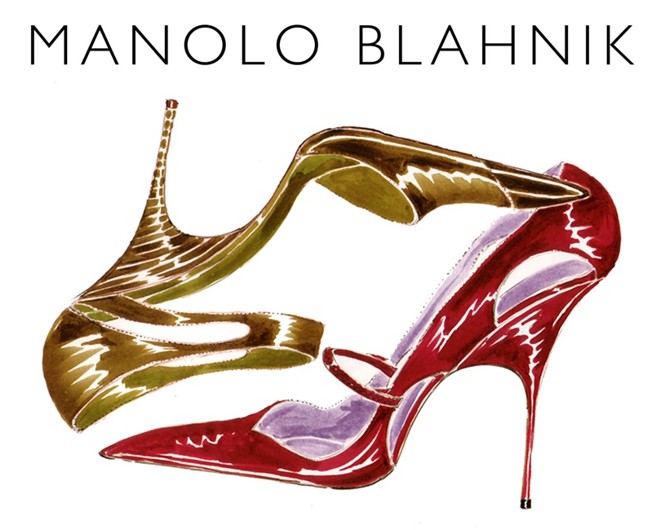 simbolo calcado sapato marca manolo blahnik