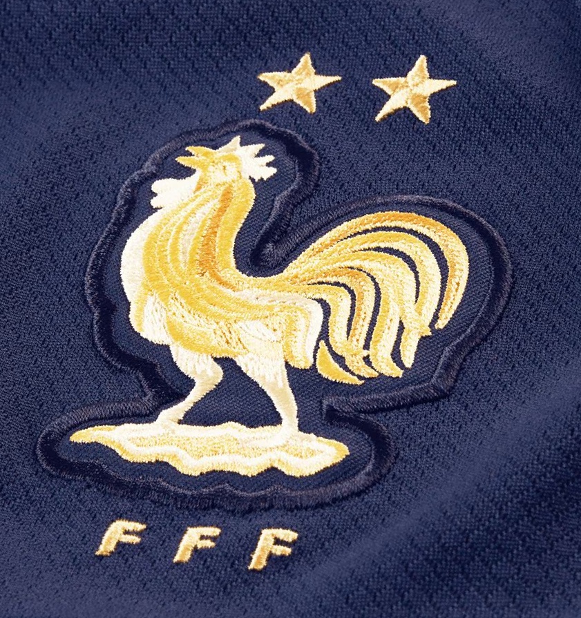 simbologia escudo camisa selecao futebol frança