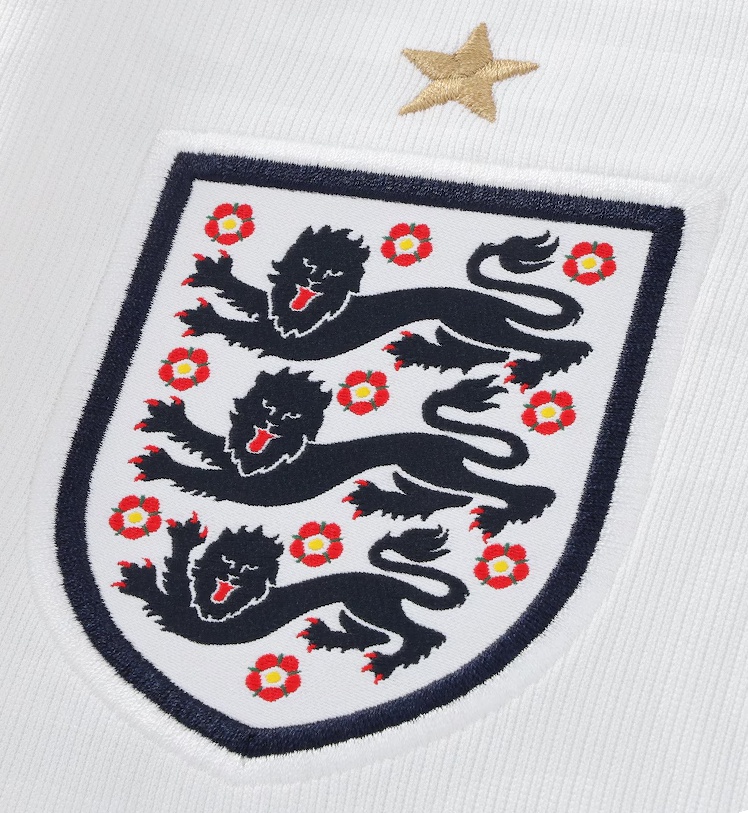 simbologia escudo camisa selecao futebol inglaterra