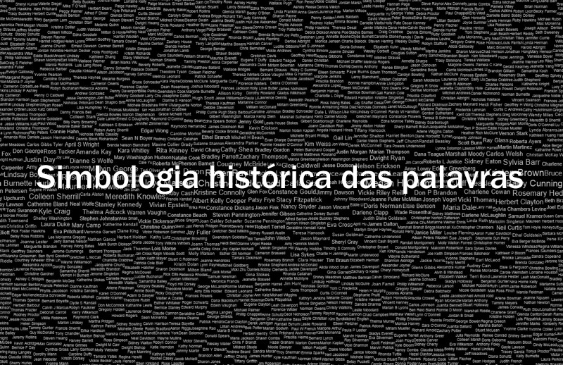 simbologia histórica das palavras