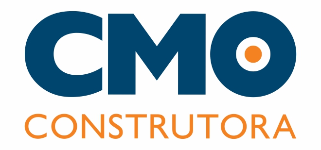 vetor novo logo construtora cmo engenharia construção civil vetorizar