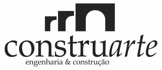 vetor novo logo construtora construarte engenharia construção civil vetorizar