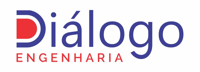 vetor novo logo construtora dialogo engenharia construção civil vetorizar