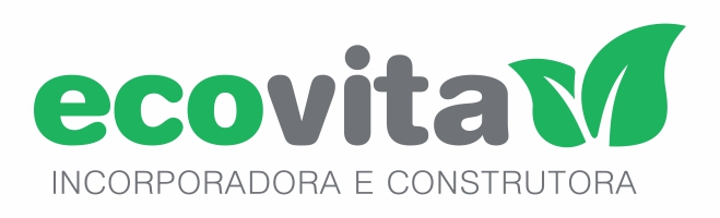 vetor novo logo construtora ecovita engenharia construcao civil vetorizar