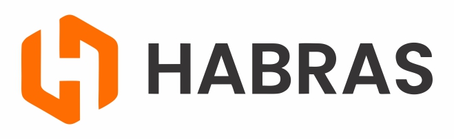 vetor novo logo construtora habras engenharia construção civil vetorizar
