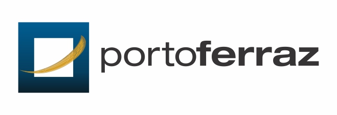 vetor novo logo construtora porto ferraz engenharia construção civil vetorizar
