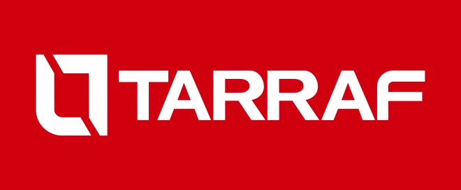 vetor novo logo construtora tarraf engenharia construção civil vetorizar